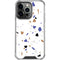 White Terrazzo iPhone 16 Pro Clear Case