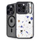White Terrazzo iPhone 16 Pro Kickstand Case