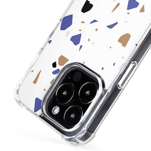 White Terrazzo iPhone 16 Pro MagSafe Case