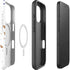 White Terrazzo iPhone 16 Pro Magsafe Impact Case