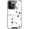 White Terrazzo iPhone 16 Pro Max Clear Case
