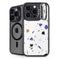 White Terrazzo iPhone 16 Pro Max Kickstand Case