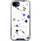 White Terrazzo iPhone 16e Clear Case