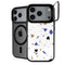 White Terrazzo iPhone 18 Pro Max Kickstand Case