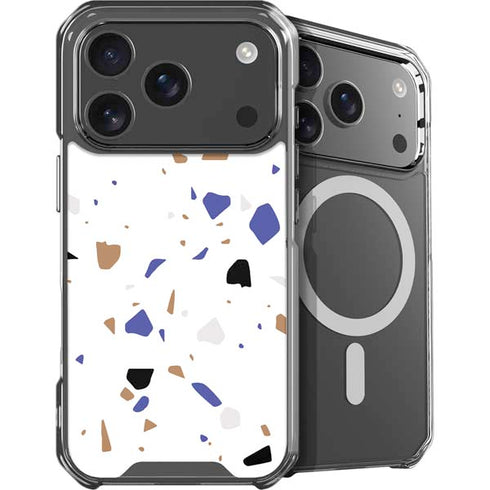 White Terrazzo iPhone 18 Pro Max MagSafe Case