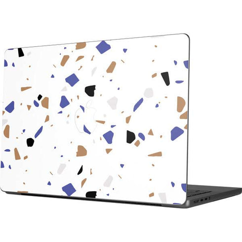 White Terrazzo Apple MacBook Pro 14-inch Skin