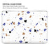 White Terrazzo MacBook Cases