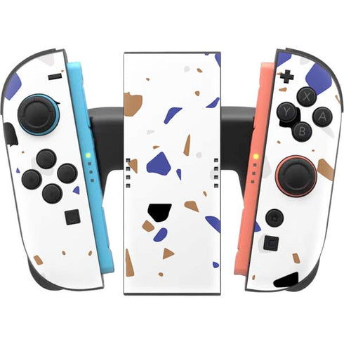 White Terrazzo Nintendo Switch 2 (2025) Joy-Con Controller Skin