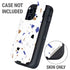 White Terrazzo Otterbox Defender iPhone Skin