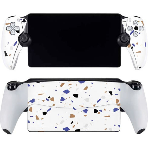White Terrazzo PlayStation Portal Remote Player Skin