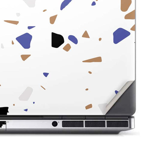 White Terrazzo Dell Precision Skin