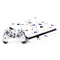 White Terrazzo PlayStation PS4 Skins
