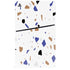 White Terrazzo PS5 Slim Digital Edition Console Skin
