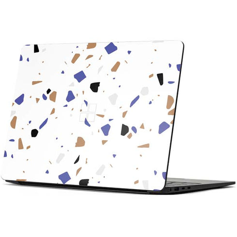 White Terrazzo Surface Laptop 7 13.8in Skin