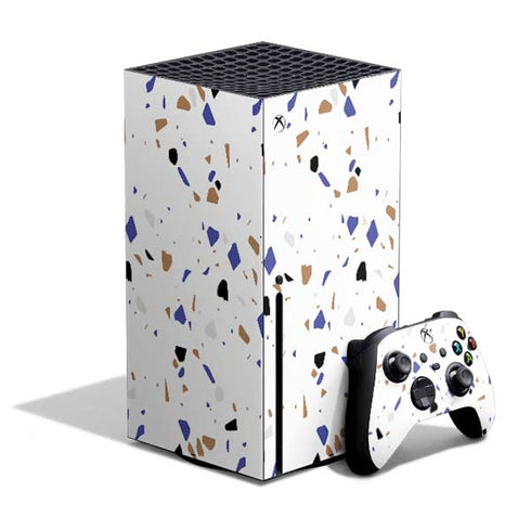 White Terrazzo Xbox Series X Bundle Skin