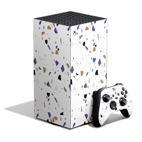 White Terrazzo XBox Series X Digital Edition Bundle Skin