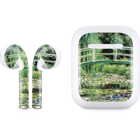 White Waterlilies, 1899 by Monet Apple AirPods Skin