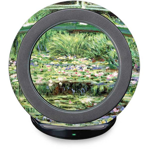 White Waterlilies, 1899 by Monet Fast Charge Wireless Charging Stand Skin