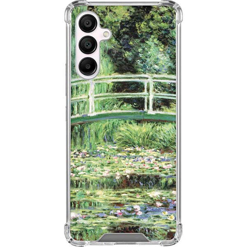 White Waterlilies, 1899 by Monet Galaxy A16 5G Clear Case