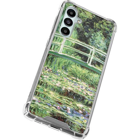 White Waterlilies, 1899 by Monet Galaxy A16 5G Clear Case