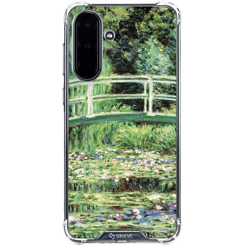White Waterlilies, 1899 by Monet Galaxy A36 5G Clear Case