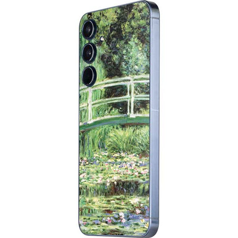 White Waterlilies, 1899 by Monet Galaxy A55 5G Skin