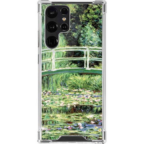 White Waterlilies, 1899 by Monet Galaxy S22 Ultra Clear Case