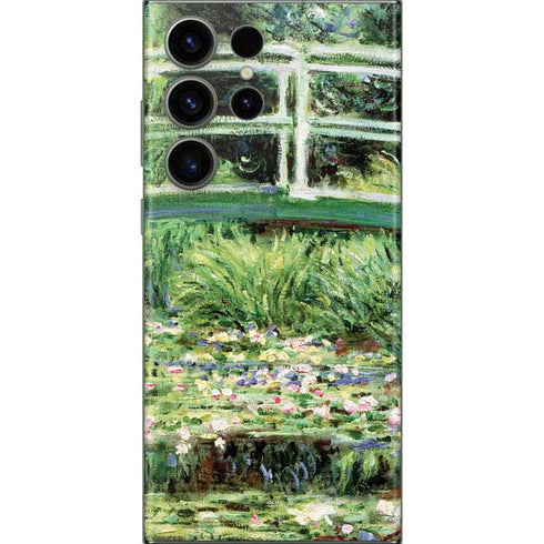 White Waterlilies, 1899 by Monet Galaxy Skins