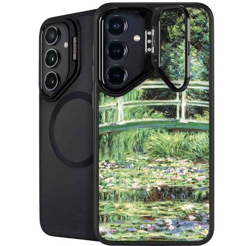White Waterlilies, 1899 by Monet Galaxy S25 Plus Kickstand Case