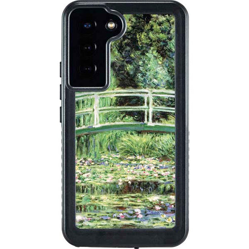 White Waterlilies, 1899 by Monet Galaxy S24 Plus Waterproof Case