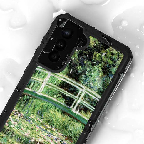 White Waterlilies, 1899 by Monet Galaxy S24 Plus Waterproof Case