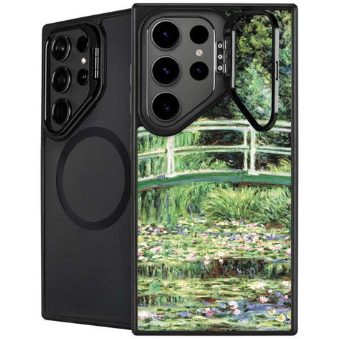 White Waterlilies, 1899 by Monet Galaxy S25 Ultra Kickstand Case