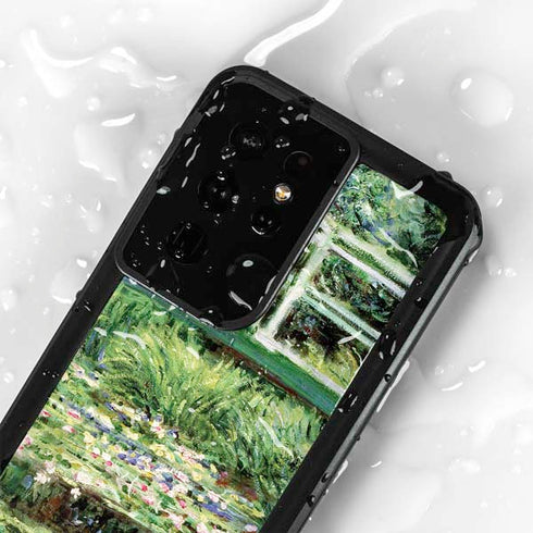 White Waterlilies, 1899 by Monet Galaxy S24 Ultra Waterproof Case
