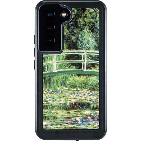 White Waterlilies, 1899 by Monet Galaxy S24 Waterproof Case