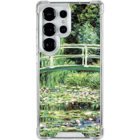 White Waterlilies, 1899 by Monet Galaxy S25 Ultra Clear Case