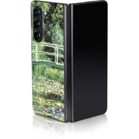 White Waterlilies, 1899 by Monet Galaxy Z Fold5 5G Skin