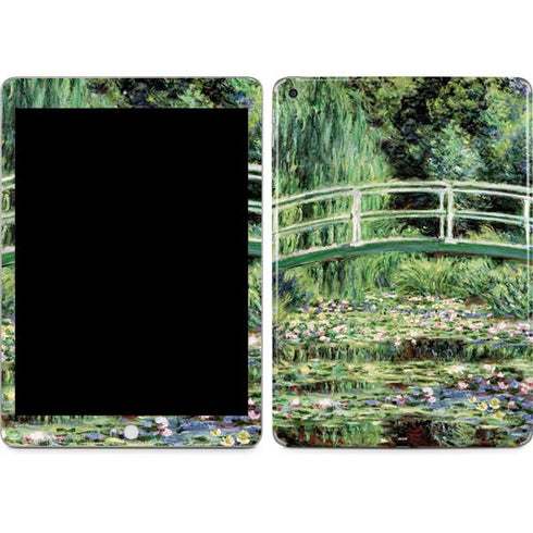 White Waterlilies, 1899 by Monet Apple iPad Skin