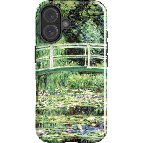 White Waterlilies, 1899 by Monet iPhone 16 Impact Case