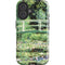 White Waterlilies, 1899 by Monet iPhone 16 Impact Case