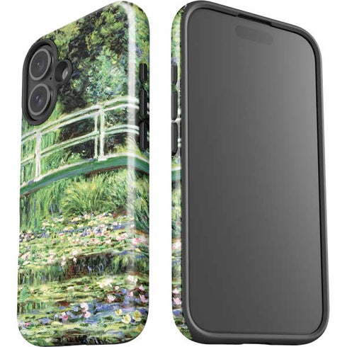 White Waterlilies, 1899 by Monet iPhone 16 Plus Impact Case