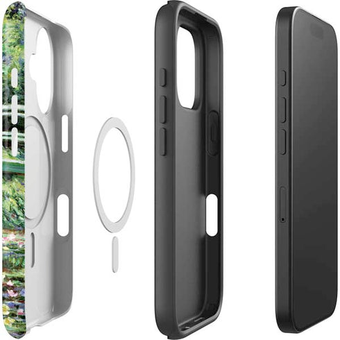 White Waterlilies, 1899 by Monet iPhone 16 Plus Magsafe Impact Case