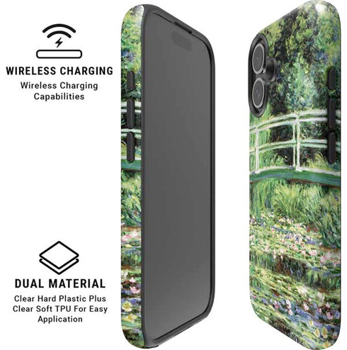 White Waterlilies, 1899 by Monet iPhone 16 Plus Magsafe Impact Case