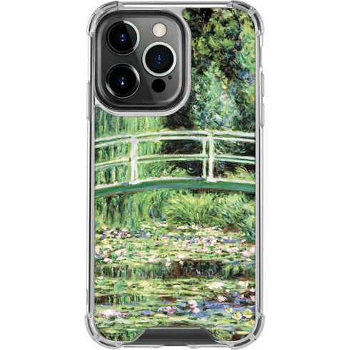 White Waterlilies, 1899 by Monet iPhone 16 Pro Clear Case