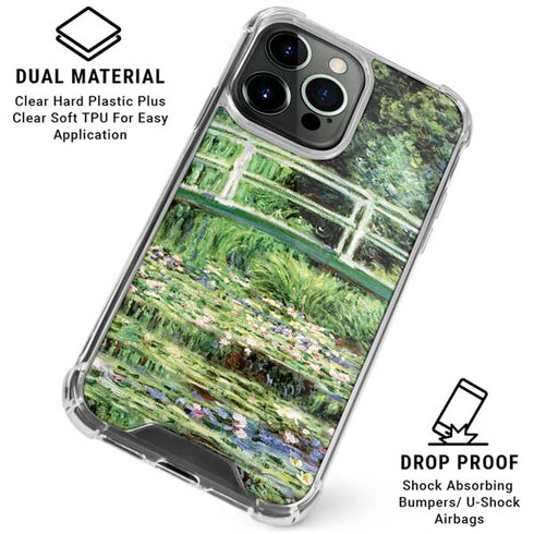 White Waterlilies, 1899 by Monet iPhone 16 Pro Clear Case