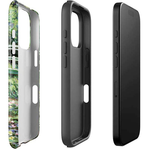 White Waterlilies, 1899 by Monet iPhone 16 Pro Impact Case