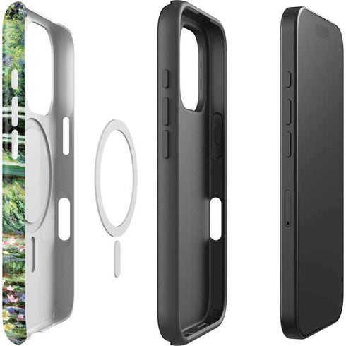 White Waterlilies, 1899 by Monet iPhone 16 Pro Magsafe Impact Case