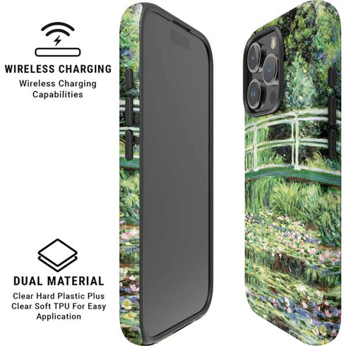 White Waterlilies, 1899 by Monet iPhone 16 Pro Magsafe Impact Case