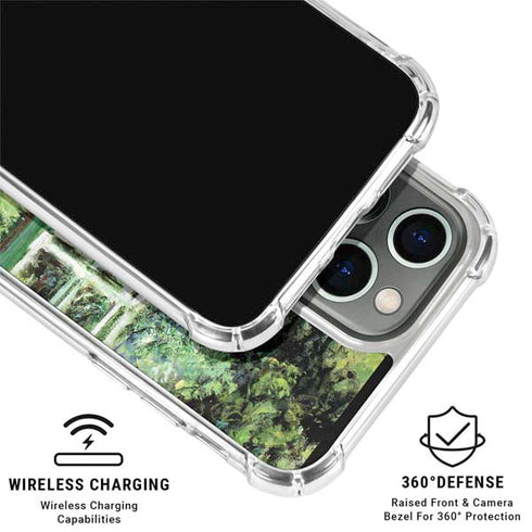 White Waterlilies, 1899 by Monet iPhone 16 Pro Max Clear Case