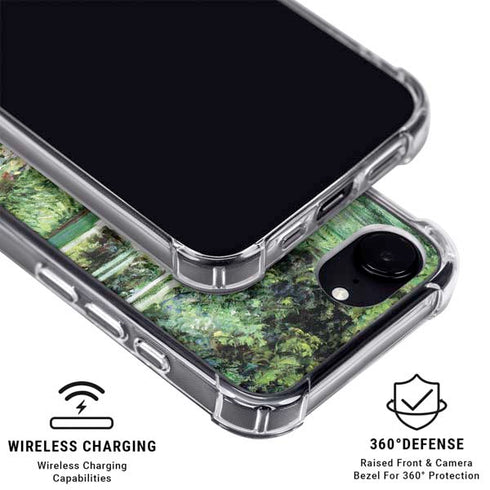 White Waterlilies, 1899 by Monet iPhone 16e MagSafe Case