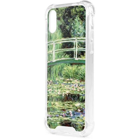 White Waterlilies, 1899 by Monet iPhone XS Clear Case